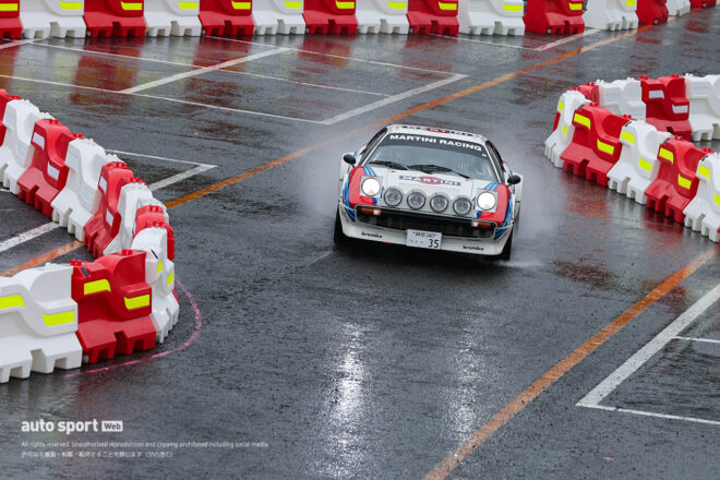 “和製”フェラーリ308GTBがラリージャパン・ヒストリックで異彩を放つ「足回りはしなやかでキビキビ走る」と兼子オーナー