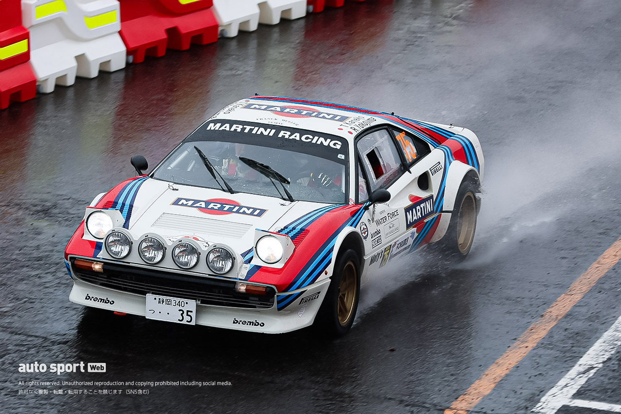 和製”フェラーリ308GTBがラリージャパン・ヒストリックで異彩を放つ