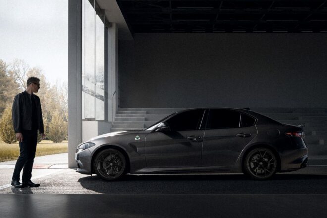 アルファロメオ、正統派サルーン『ジュリア』にアクラポビッチ製のエキゾースト装備の限定車“エストレマ”を設定