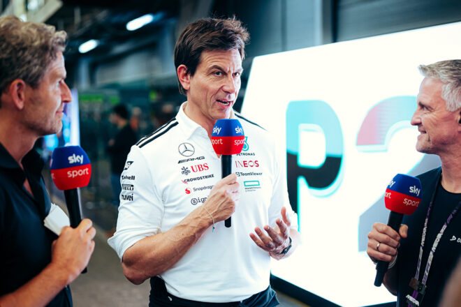 トト・ウォルフ代表（メルセデス）