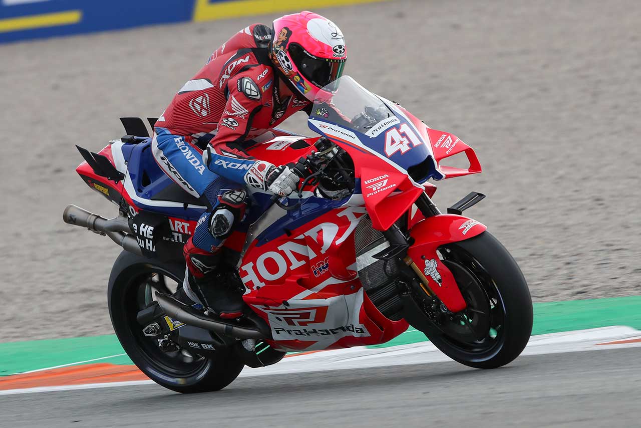 アレイシ・エスパルガロ（ホンダHRCテスト・チーム）／2025MotoGP第22戦バレンシアGP