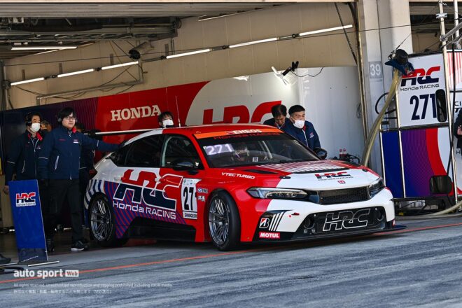 「GT3についていける」S耐第7戦富士に登場したCIVIC TYPE R HRC ConceptのHRC-K20Cのパワーにドライバーたちも驚き