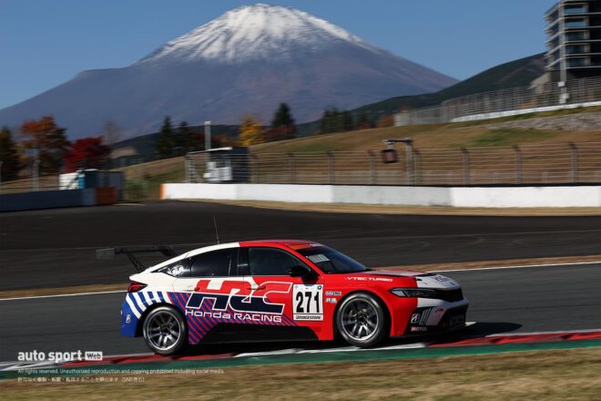 「GT3についていける」S耐第7戦富士に登場したCIVIC TYPE R HRC ConceptのHRC-K20Cのパワーにドライバーたちも驚き