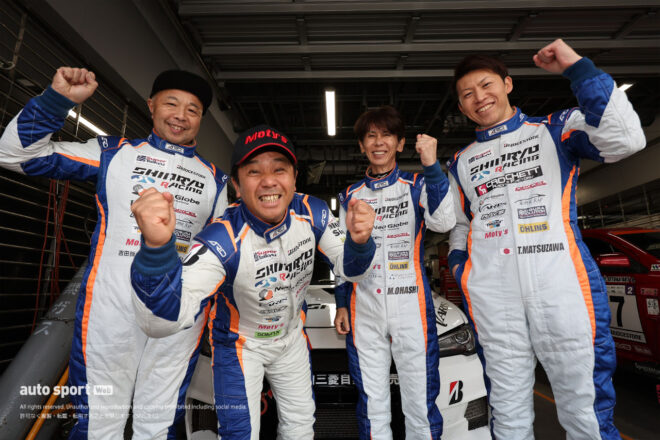 冨桝朋広／菊地靖／大橋正澄／松沢隆弘（ 新菱オートDXL☆ネオグローブEVO X）