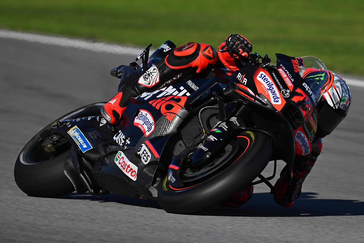 マルコ・ベゼッチ（アプリリア・レーシング）／2025MotoGP第22戦バレンシアGP
