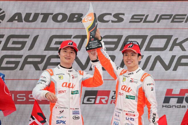 山下健太／坪井翔（au TOM’S GR Supra）