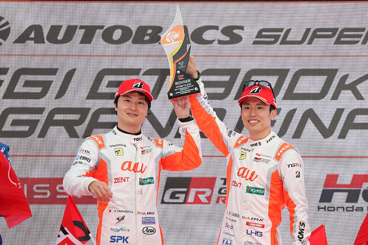 山下健太／坪井翔（au TOM’S GR Supra）