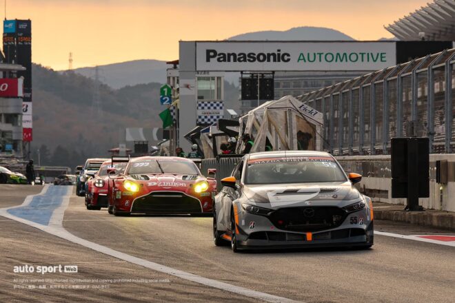 走りながらCO2を削減。S耐久第7戦富士に挑むMAZDA SPIRIT RACING 3 Future conceptがCO2回収装置を装着