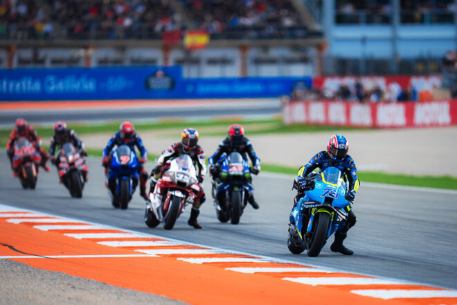 小椋藍、最終戦決勝はリタイア「望んでいた形での終わり方ではないが、競争力には満足」／第22戦バレンシアGP