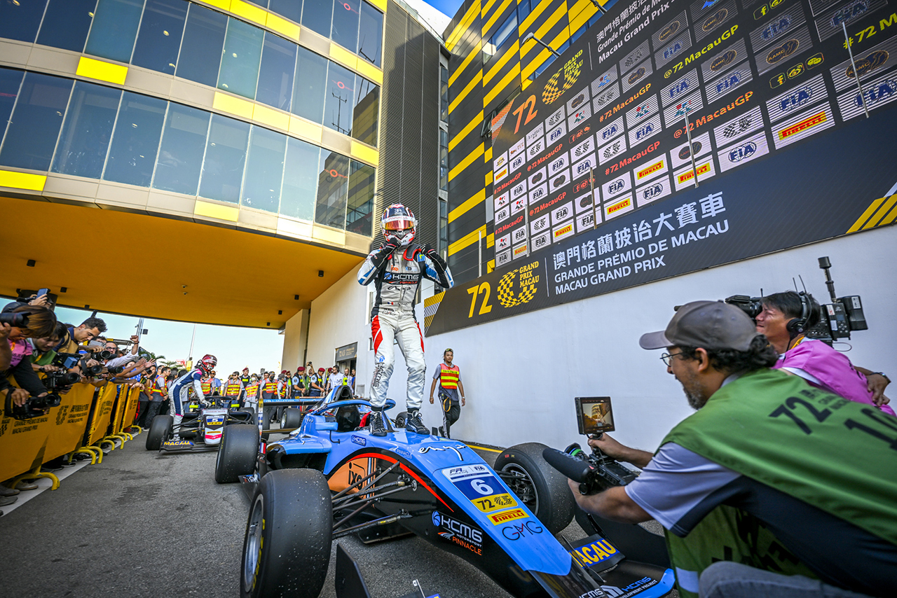 第72回マカオグランプリ テオフィル・ナエル（KCMGエンヤ・ピナクル・モータースポーツ）