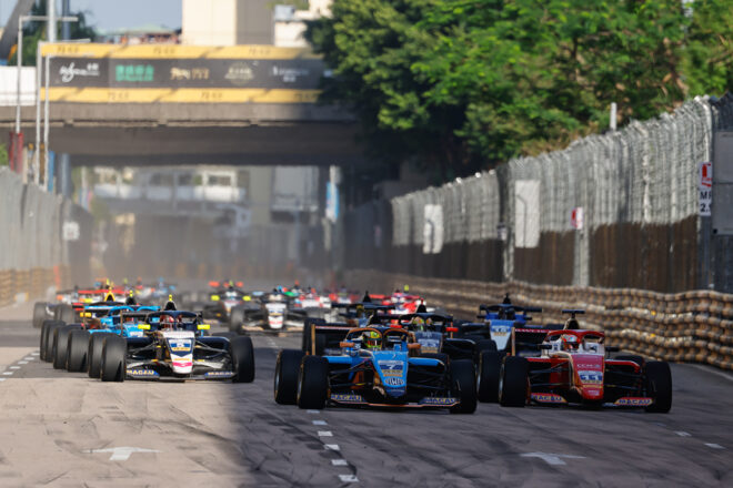 第72回マカオグランプリ FIAフォーミュラ・リージョナル・ワールドカップ 決勝スタート