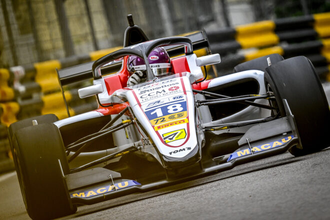 第72回マカオグランプリ 鈴木斗輝哉（TOM’S RACING）