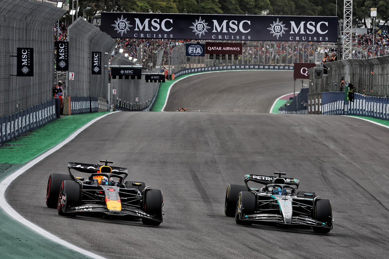 マックス・フェルスタッペン（レッドブル）＆ジョージ・ラッセル（メルセデス）