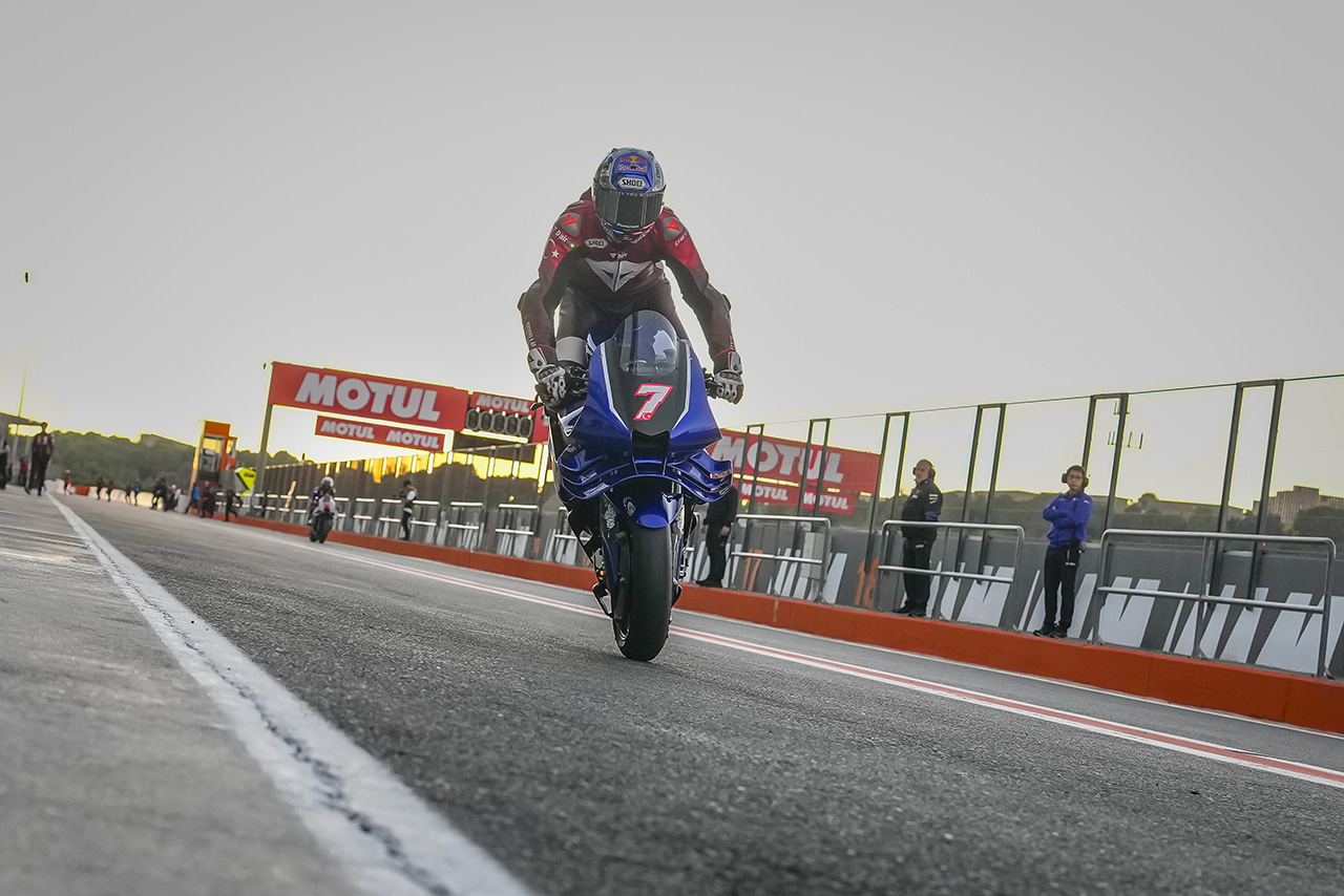 トプラク・ラズガットリオグル（プリマ・プラマック・ヤマハMotoGP）／2026MotoGPバレンシア公式テスト