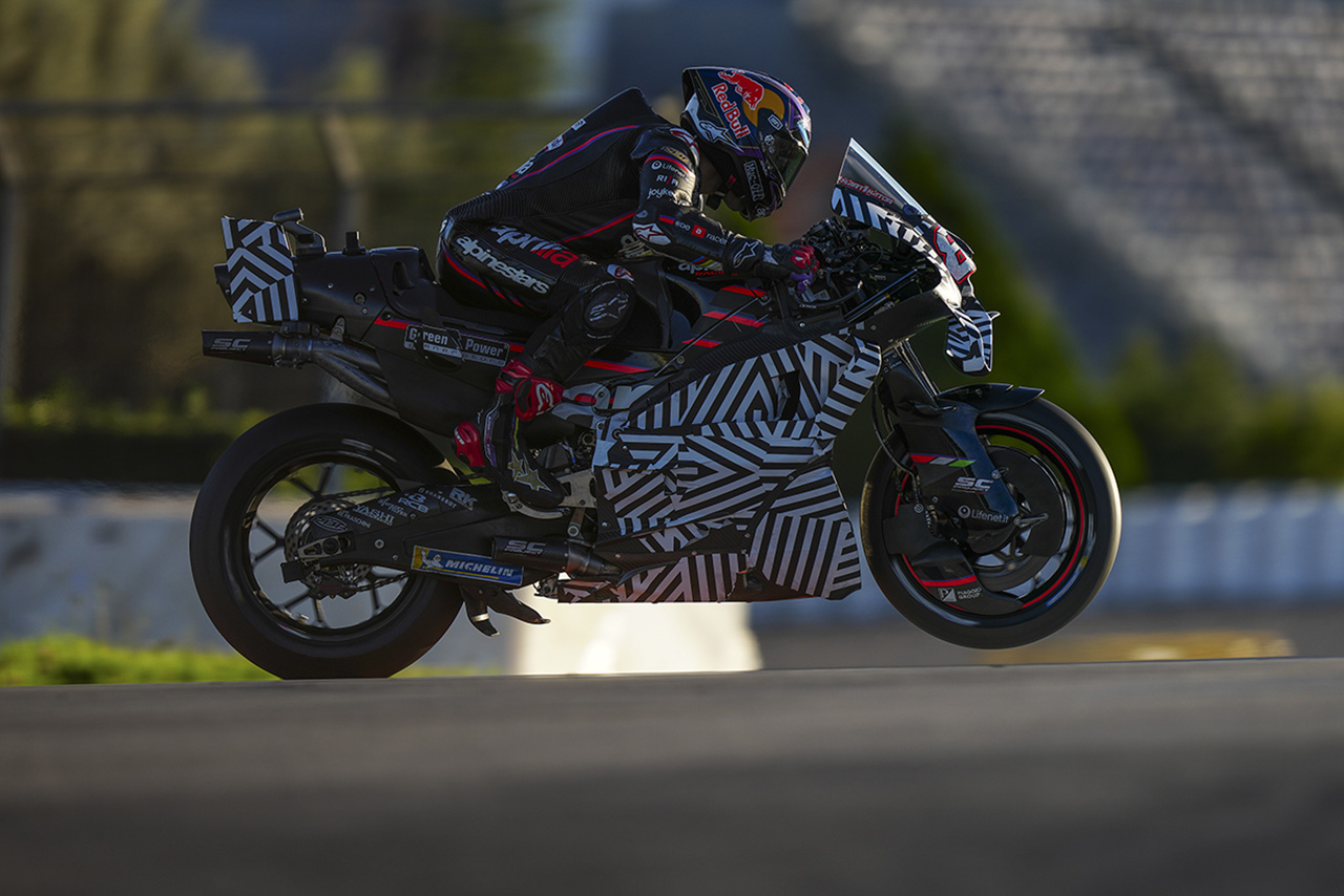 マルコ・ベゼッチ（アプリリア・レーシング）／2026MotoGPバレンシア公式テスト
