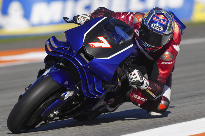 トプラク・ラズガットリオグル（プリマ・プラマック・ヤマハMotoGP）／2026MotoGPバレンシア公式テスト