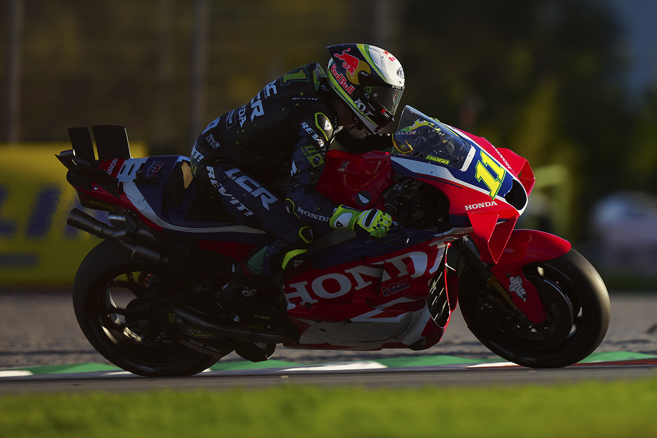 ディオゴ・モレイラ（ホンダLCR）／2026MotoGPバレンシア公式テスト