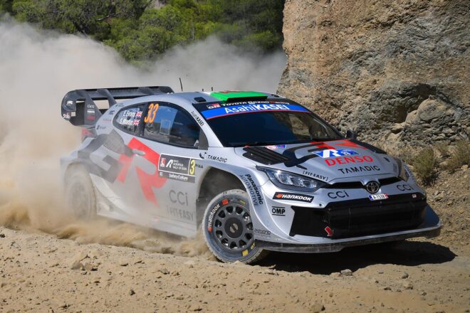 エルフィン・エバンス（トヨタGRヤリス・ラリー1）