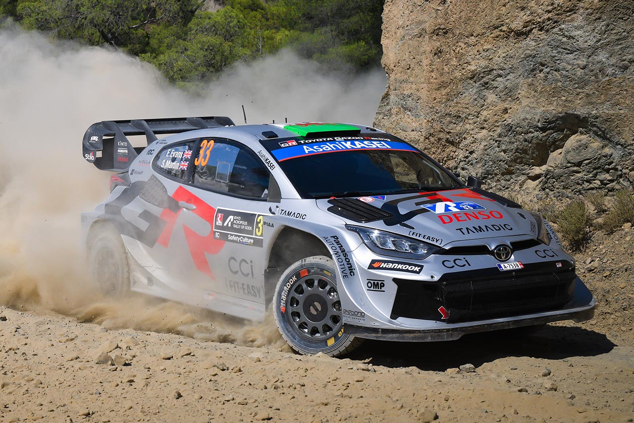 エルフィン・エバンス（トヨタGRヤリス・ラリー1）