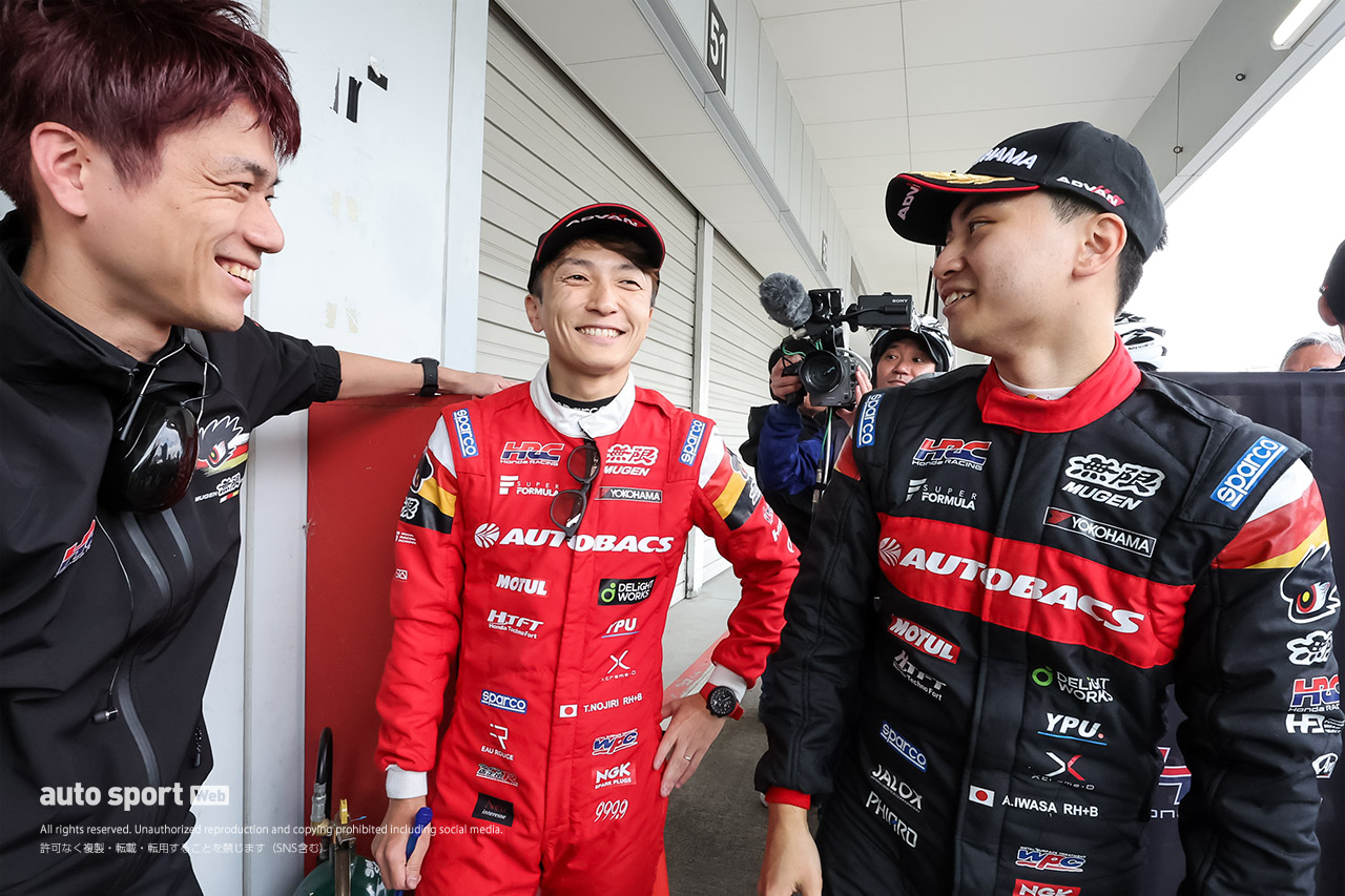 「僕は彼をフルサポートする」チャンピオン争いのキーパーソン、予選2番手の野尻が覚悟の全面協力