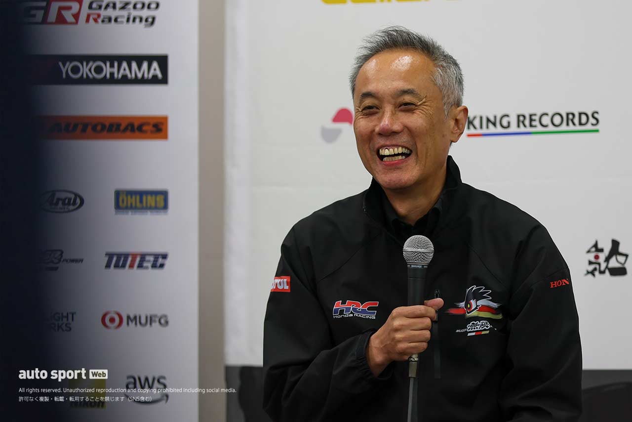 田中洋克監督（TEAM MUGEN）