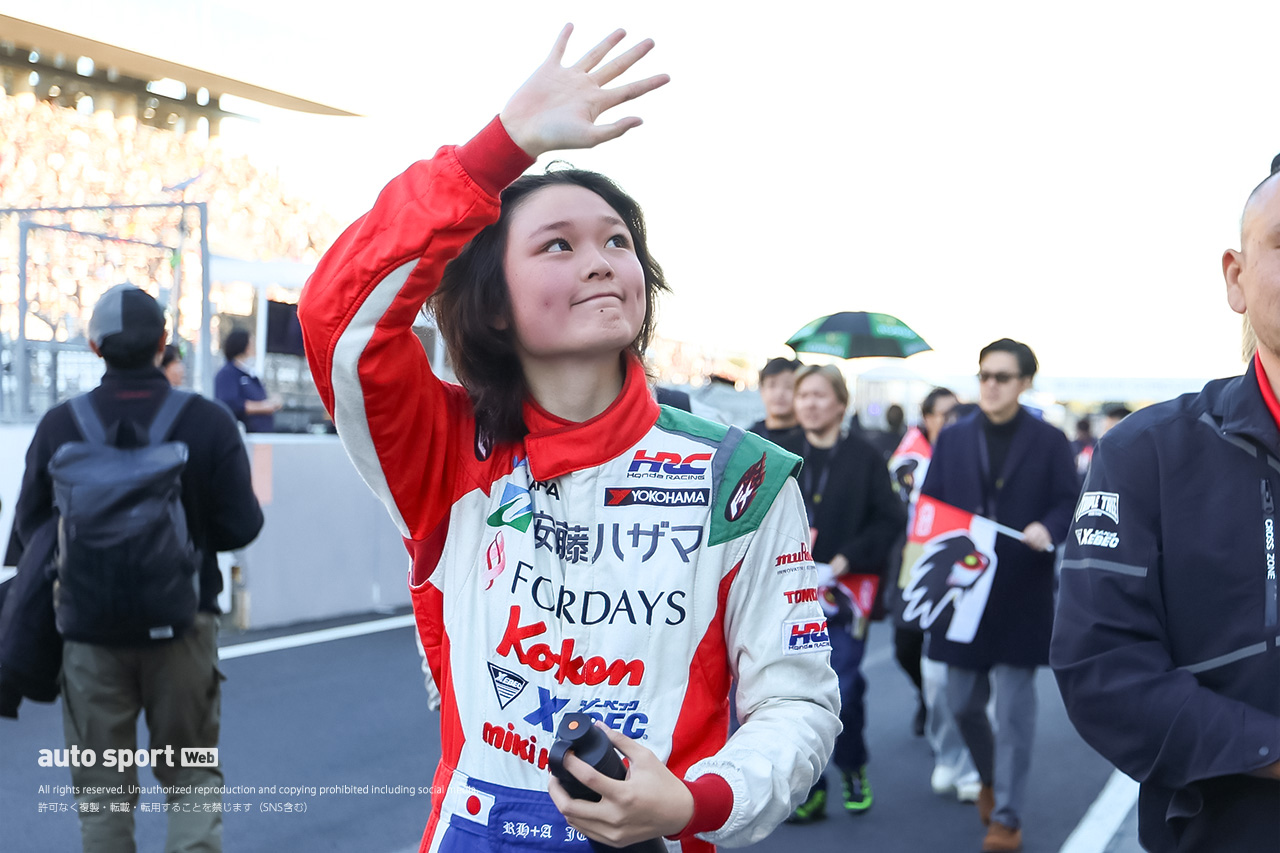 Juju（HAZAMA ANDO Triple Tree Racing）