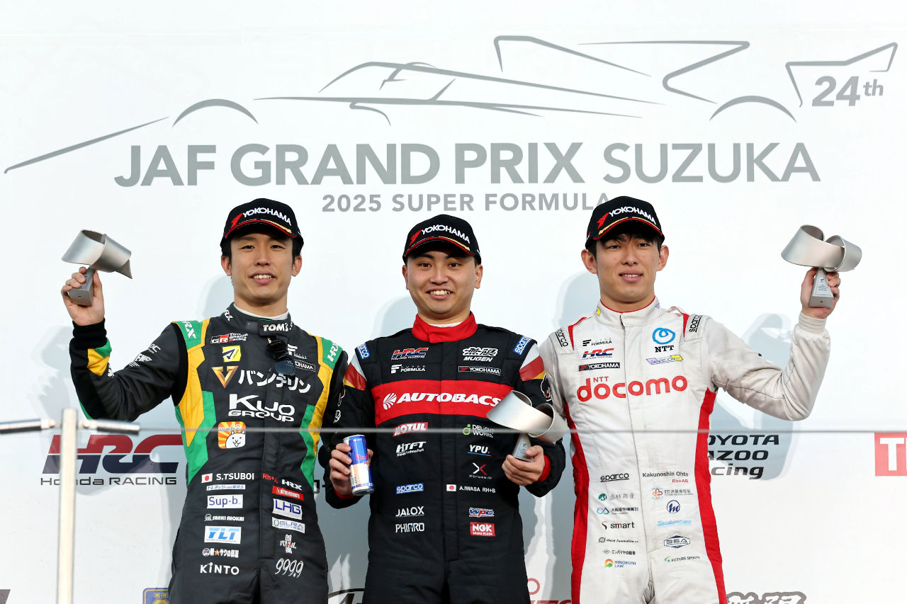 トヨタ／TGR　2025スーパーフォーミュラ第10戦・第11戦・第12戦鈴鹿　レースレポート