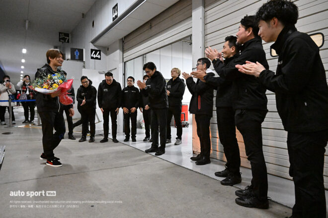 最後は笑顔で。「すごくすっきりした気持ち」大嶋和也がスーパーフォーミュラでのラストレースを終える