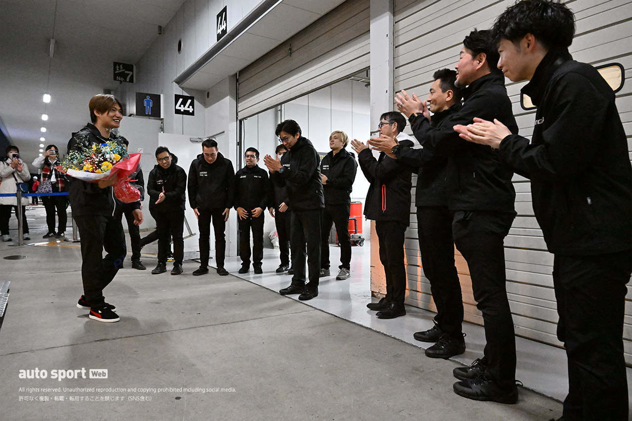 最後は笑顔で。「すごくすっきりした気持ち」大嶋和也がスーパーフォーミュラでのラストレースを終える