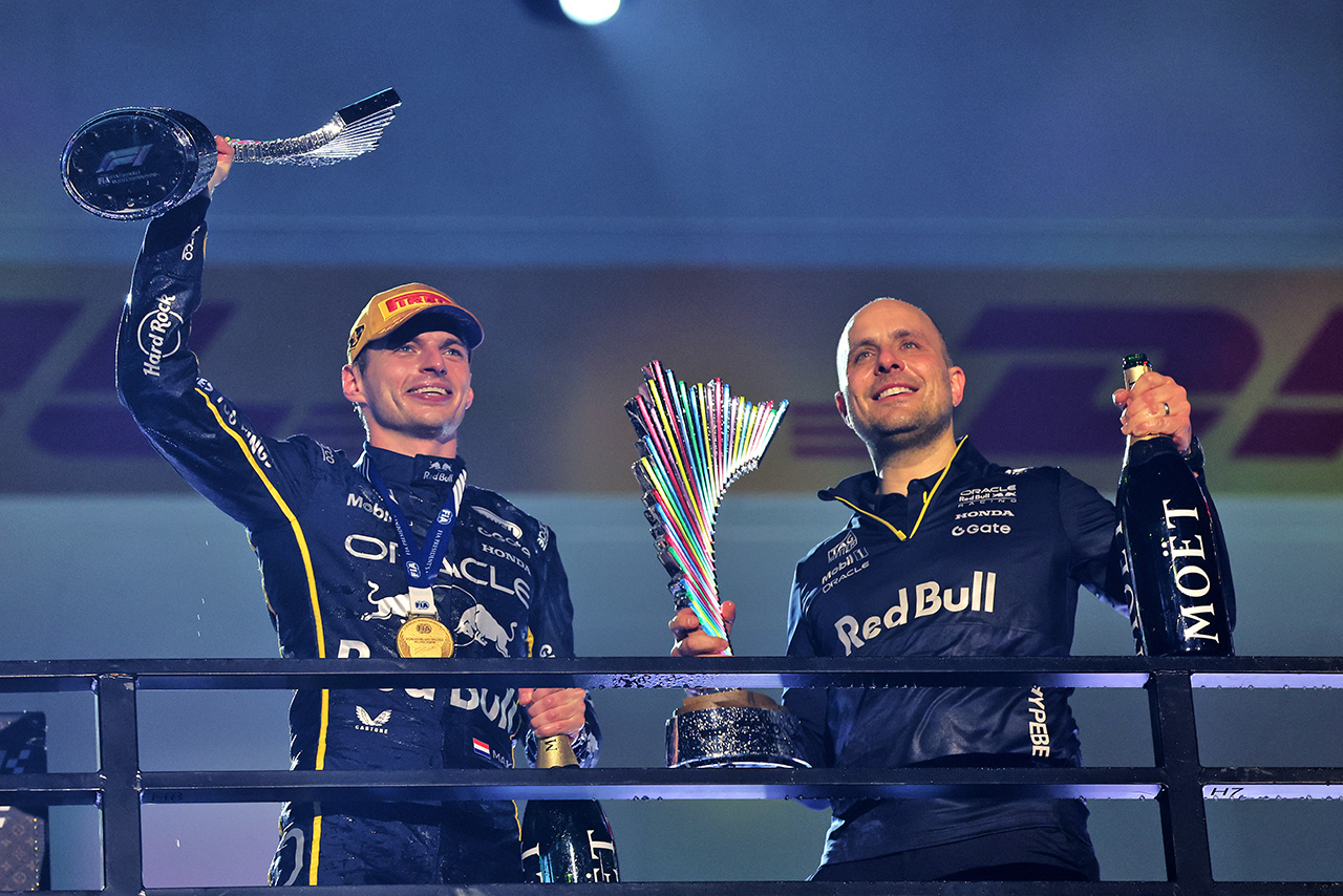 マックス・フェルスタッペン＆ジャンピエロ・ランビアーゼ（レッドブル）