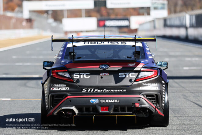 スバル／STI、2026年ニュル24時間に挑む新型WRXを富士でシェイクダウン。クラッシュ修復と各部の改良を施しリベンジへ