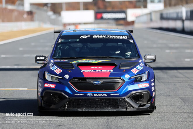 スバル／STI、2026年ニュル24時間に挑む新型WRXを富士でシェイクダウン。クラッシュ修復と各部の改良を施しリベンジへ
