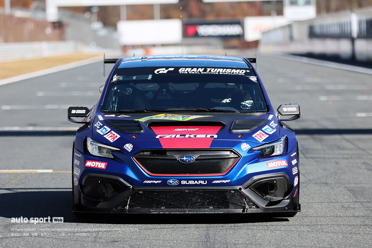 スバル／STI、2026年ニュル24時間に挑む新型WRXを富士でシェイクダウン。クラッシュ修復と各部の改良を施しリベンジへ