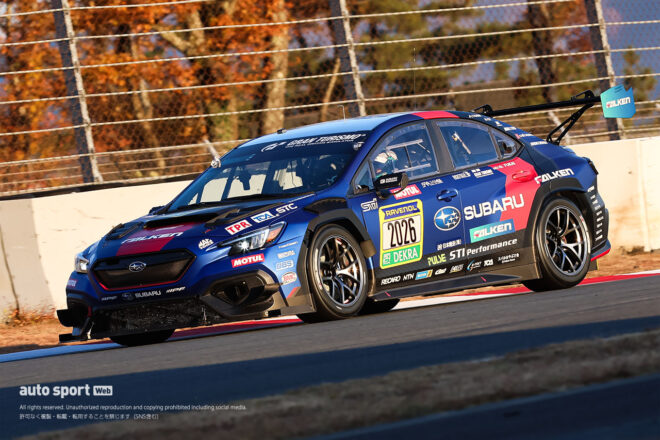 「今のニュルはキツすぎる。“楽に走れる”方が速い」と佐々木孝太。2026年型STI NBR Challengeの開発はサバイバル力を重視