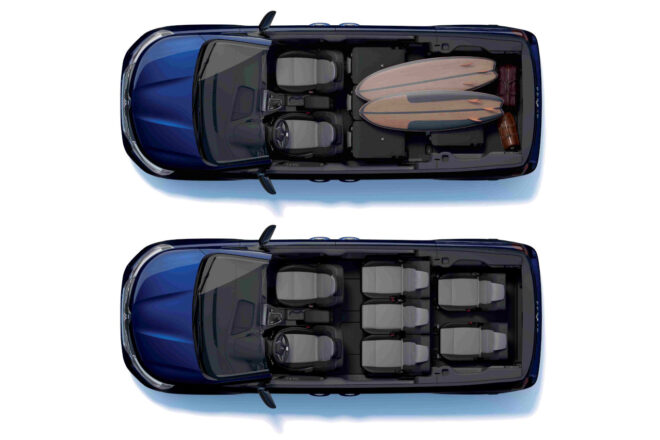 3列7人乗り『ルノー・グランカングー』発表。多彩なシートアレンジを実現した特別仕様車