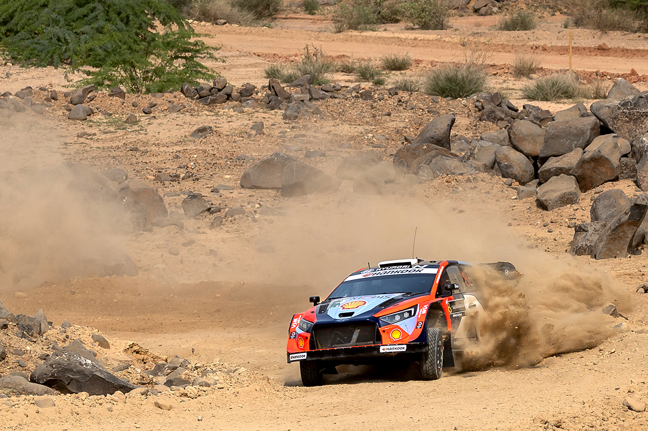 【順位結果】2025年WRC第14戦ラリー・サウジアラビア SSS1後