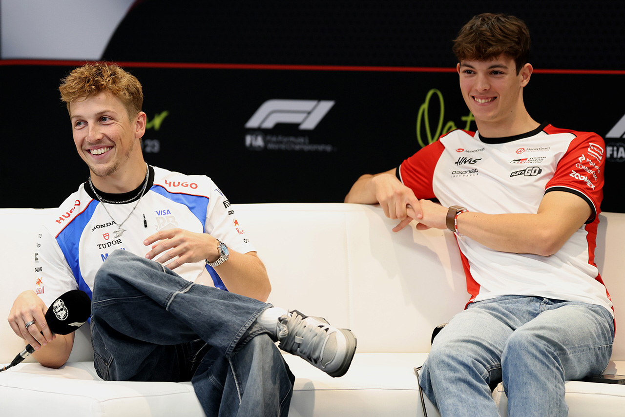 リアム・ローソン（レーシングブルズ）＆オリバー・ベアマン（ハース）
