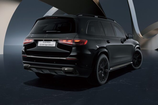 メルセデス・マイバッハ、旗艦SUV『GLS』に特別仕様車第2弾“Night Edition II”を設定。全国限定40台