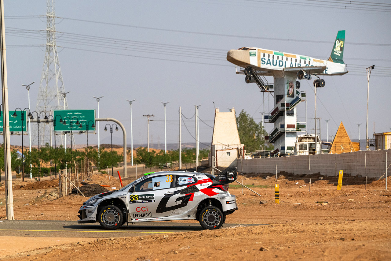 エルフィン・エバンス（トヨタGRヤリス・ラリー1）