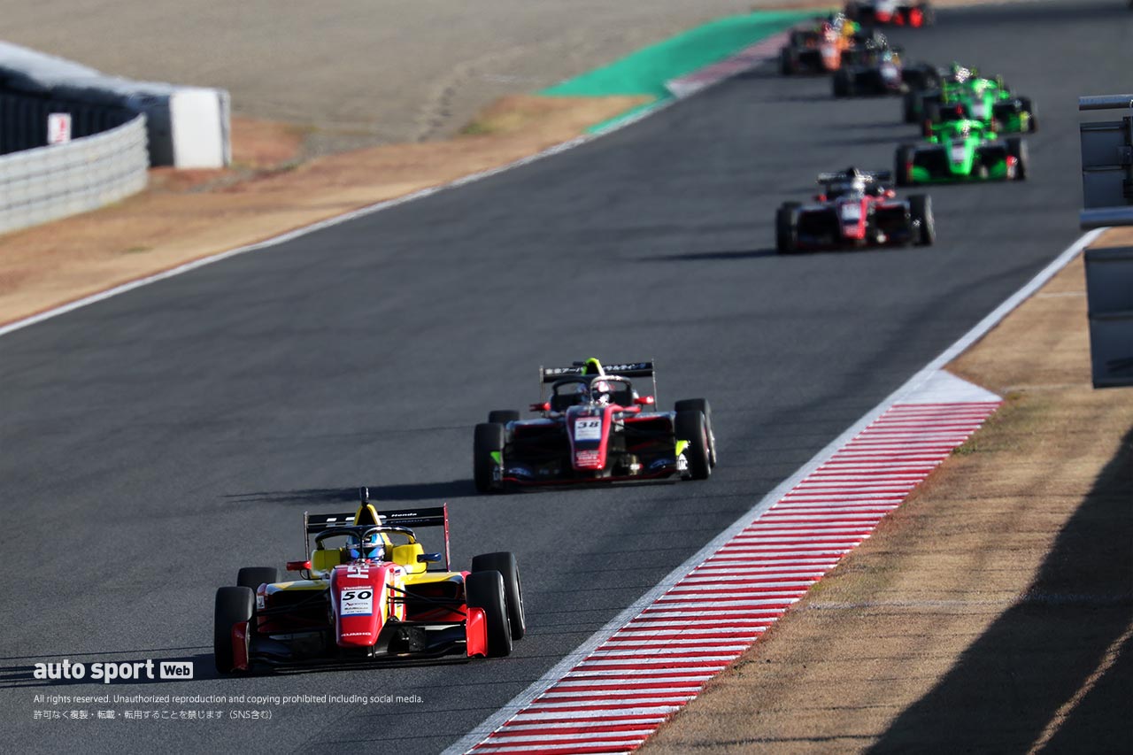 全日本スーパーフォーミュラ・ライツ選手権第16戦は野村勇斗がポール・トゥ・ウインで今季10勝目