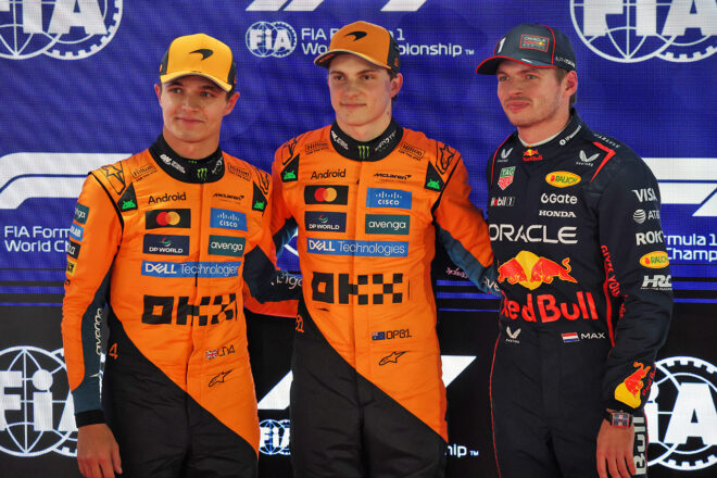 2025年F1第23戦カタールGP　予選