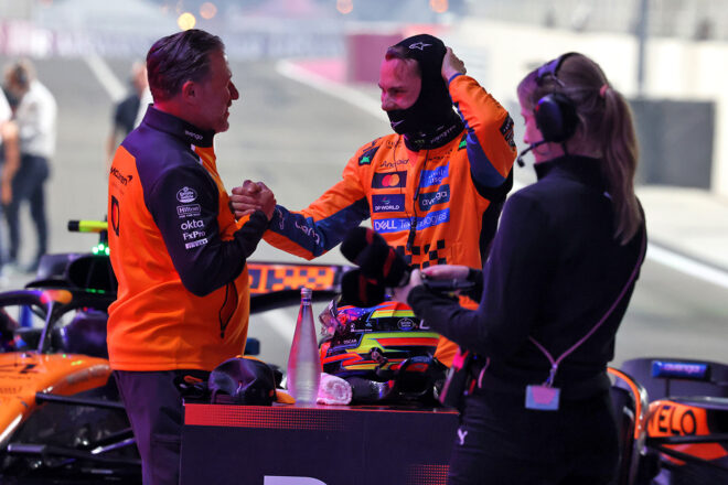 ザク・ブラウン&オスカー・ピアストリ(マクラーレン)