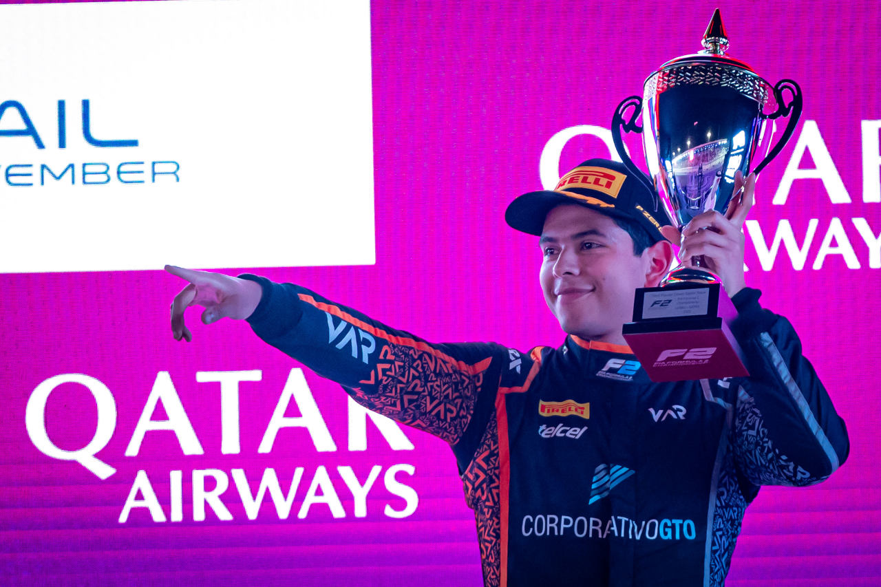 2025年FIA F2第13戦ルサイル　ラファエル・ヴィラゴメス（ファン・アメルスフォールト・レーシング）