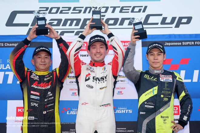 スーパーフォーミュラ・ライツ第18戦は野村勇斗がポール・トゥ・ウイン。今季12勝目を飾りシーズンを終える