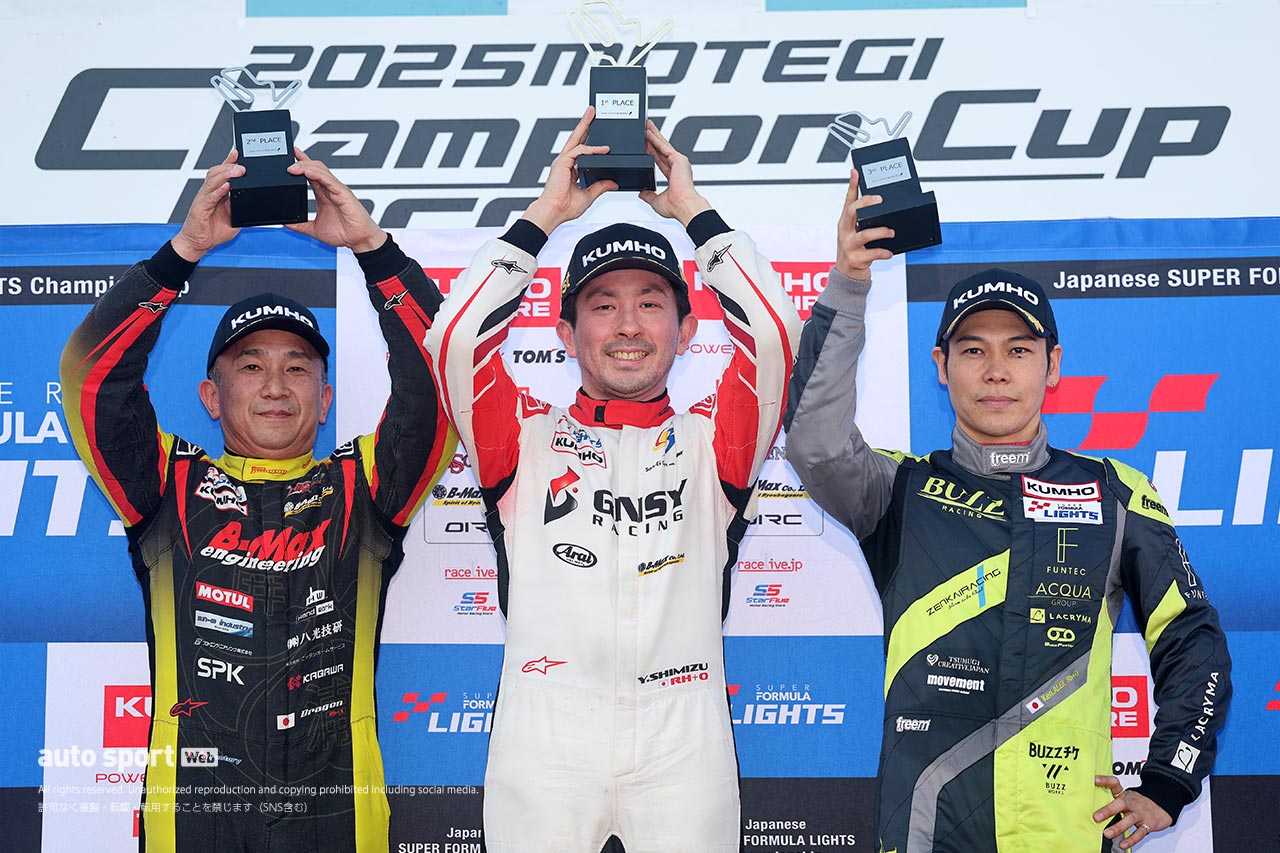 スーパーフォーミュラ・ライツ第18戦は野村勇斗がポール・トゥ・ウイン。今季12勝目を飾りシーズンを終える