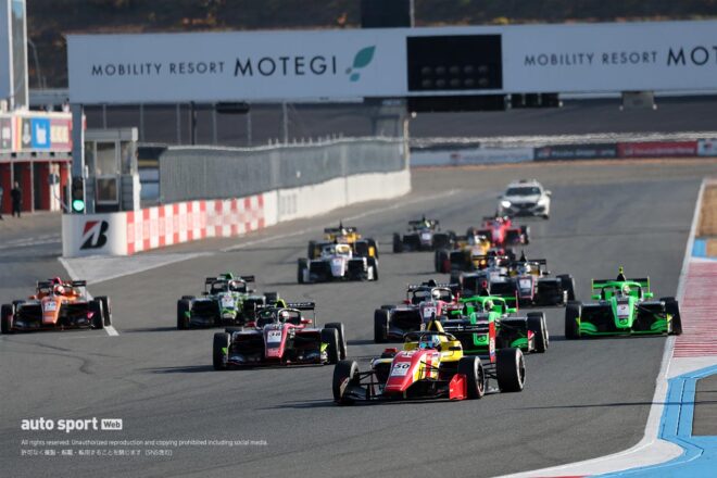 スーパーフォーミュラ・ライツ第18戦は野村勇斗がポール・トゥ・ウイン。今季12勝目を飾りシーズンを終える