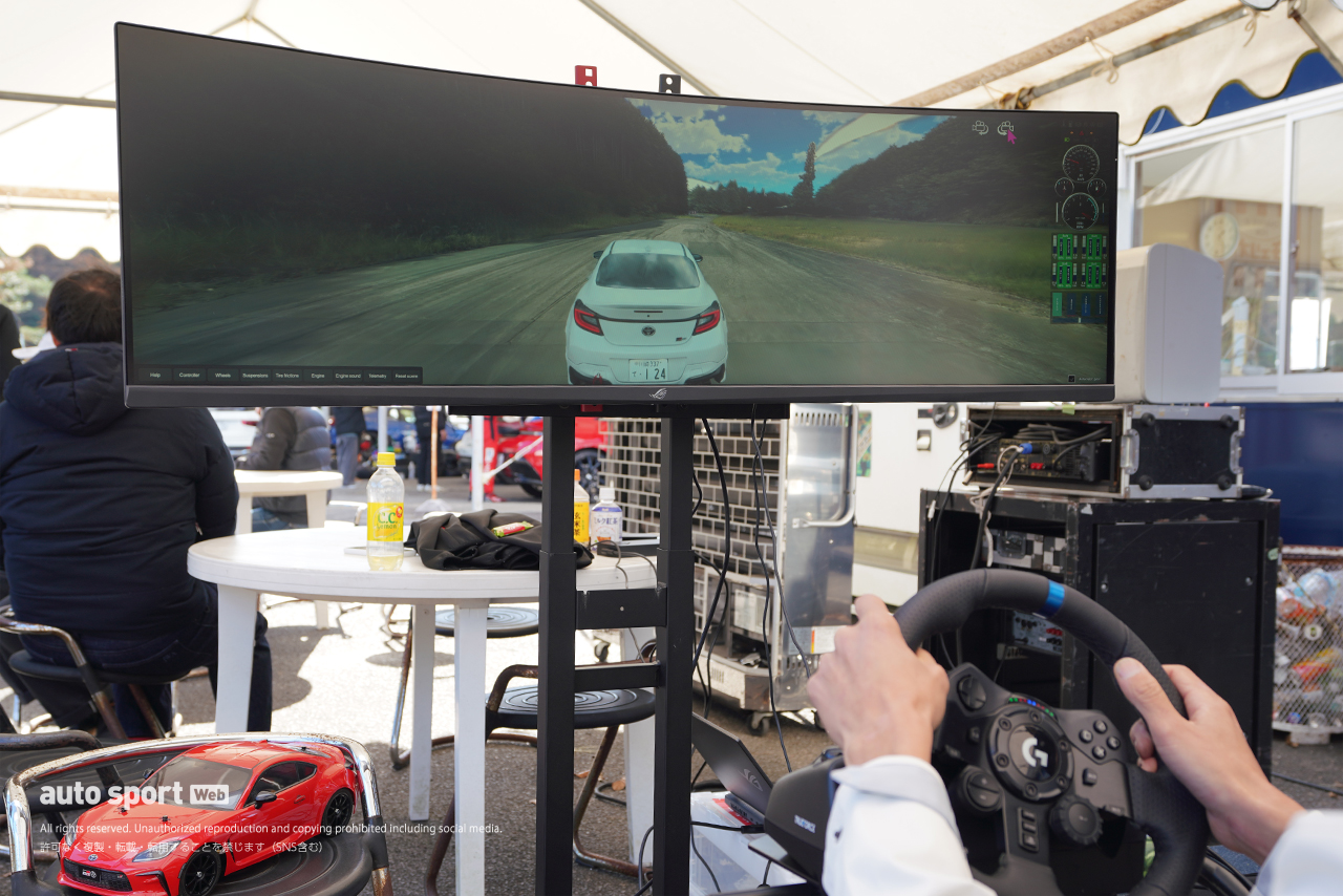 モーターランド三河で開催された『リアルとバーチャルのダブルレーサー体験会 Vol.2 powered by BIGLOBE』