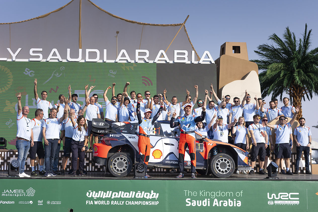 ティエリー・ヌービル／マルティン・ウィダグ組（ヒョンデi20 Nラリー1）