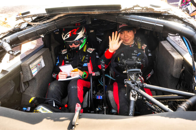 勝田貴元／アーロン・ジョンストン組（トヨタGRヤリス・ラリー1）