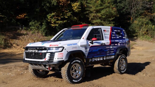トヨタ車体、ダカールラリー2026の参戦体制を発表。新規則に対応したランドクルーザーで市販車クラス13連覇狙う